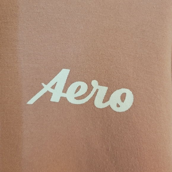 Aero Pink Hoodie with Black Drawstrings - Picture 2 of 5
